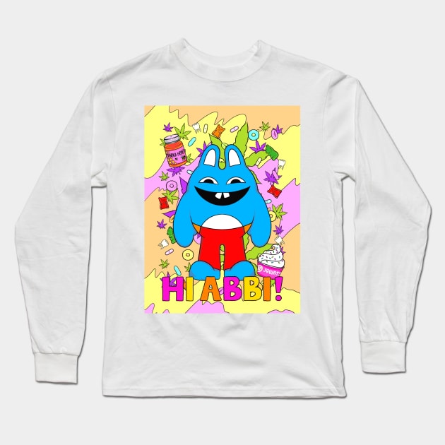 Broad City Bingo Bronson Long Sleeve T-Shirt by Eyeballkid-